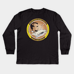 USS Abraham Lincoln (CVN-72) wo Txt Kids Long Sleeve T-Shirt